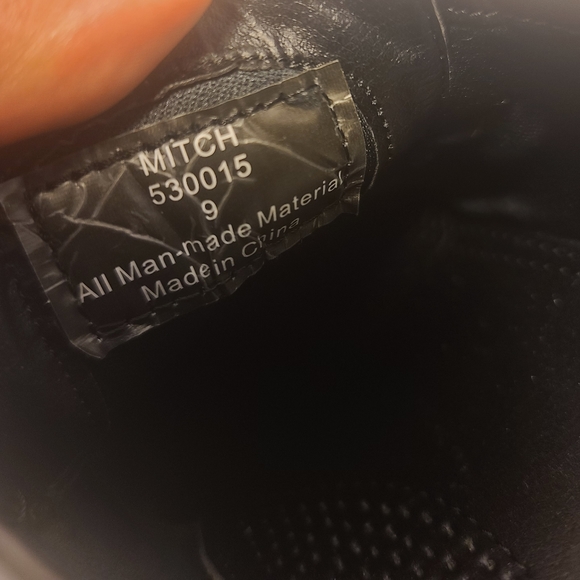 JEFFREY TYLER MENS MITCH OXFORD - BLACK Sz 9 (S-G1) - Picture 7 of 8
